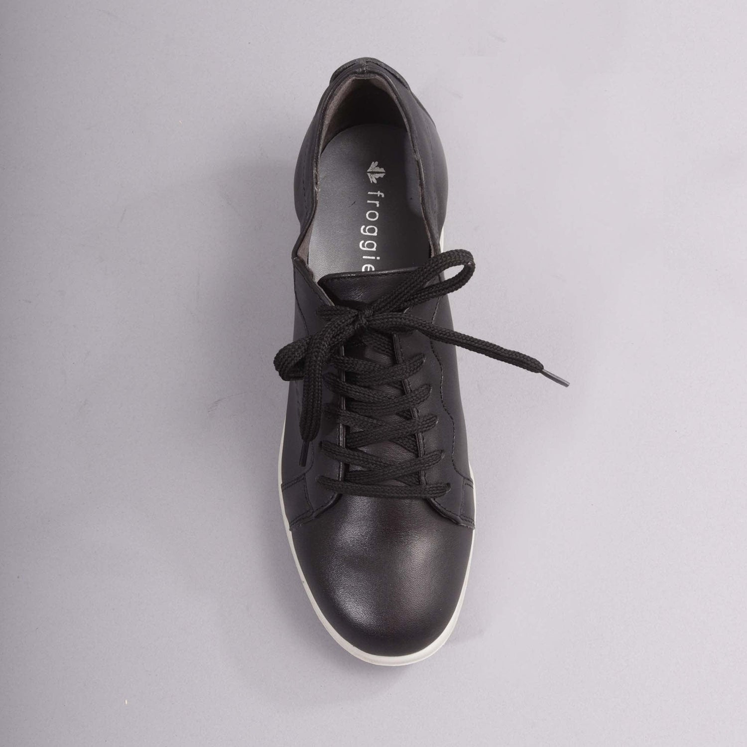 Factory Shop Shoes Lace-up Sneaker in Black - 12430