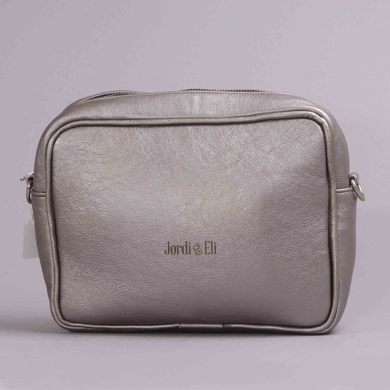 Sling Handbag in Pewter - 202-751-980